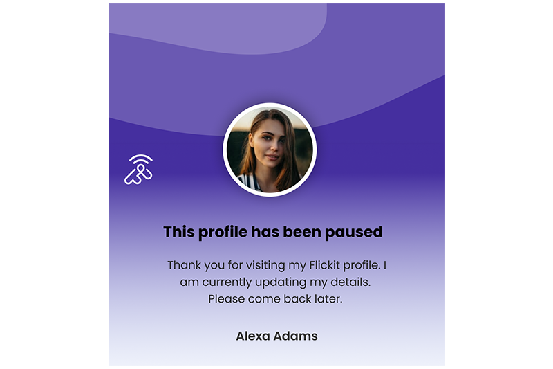 Pause profile feature Image